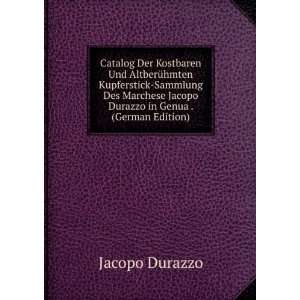   in Genua . (German Edition) (9785875691225) Jacopo Durazzo Books