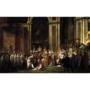  Hand Made Oil Reproduction   Jacques Louis David   50 x 32 