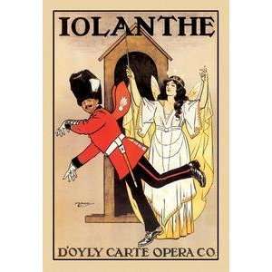  Vintage Art Iolanthe DOyly Carte Opera Company   00701 x 