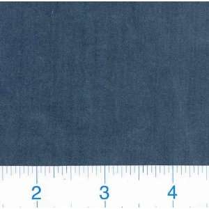  45 Wide Cotton Velveteen Prussian Blue Fabric By The 