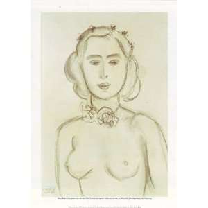  Jeune Femme Aux Seins Nus, 1948   Poster by Henri Matisse 
