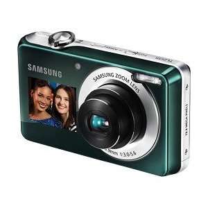  Samsung TL205 DualView 12MP 2.7 LCD Green Digital Camera 