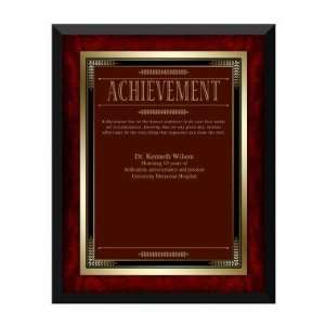    Successories Rosewood Achievement Award Plaque