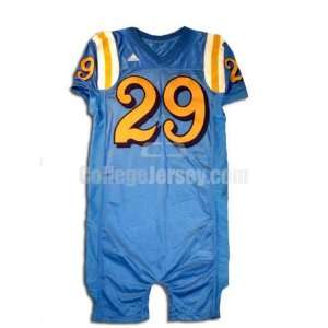  Blue No. 29 Game Used UCLA Adidas Football Jersey