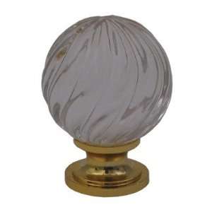   Decorative Sphere Shaped Crystal Cabinet Knob