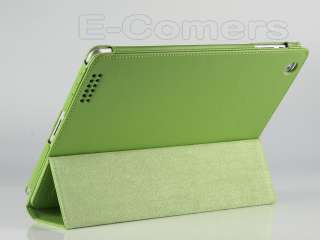 For Apple New iPad 2 3 3rd Slim Magnetic PU Case Smart Cover Stand W 
