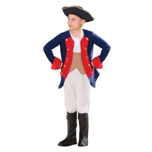 Lets Party By Time AD Inc. Patriot Soldier Boy Child Costume / Red 