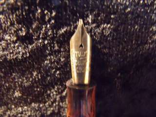 Vintage Conway Stewart 14ct Gold Nib Lever Fill Fountain Pen  