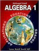 McDougal Littell High School Math Student Edition Algebra 1 2001