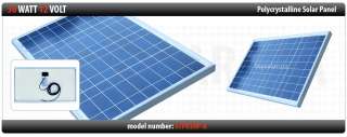 30 WATT 12 VOLT SOLAR PANEL   30W 12V   Polycrystalline Solar Panel 