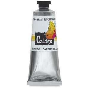  Caligo Safe Wash Etching Inks   Carbon Black, 75 ml Arts 