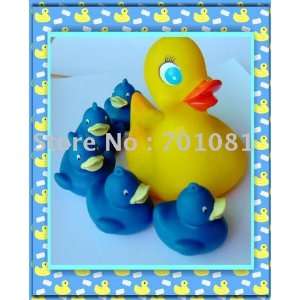  bath duck  10.5cm big duck toys+2 pcs small duck in 4cm 