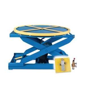 BISHAMON EZ UP Pneumatic Lift Table   Blue  Industrial 