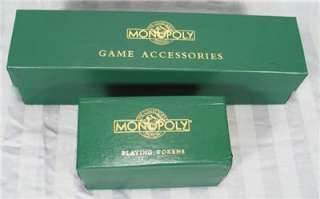 1991 Franklin Mint Monopoly Board Game, Collectors Edition. Brand New 