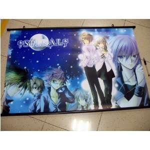  Spiral Ayumu, Eyes, Hiyono WIDE 95x60cm Wallscroll Toys 