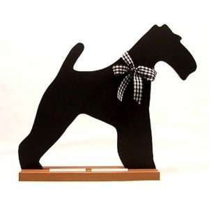    Fox Terrier (Wire) BLACKBOARD   Table Model