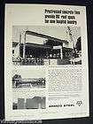   State Hospital & East Bronx General Hospital NYC 1956 Steel Ad  