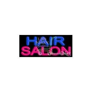 Hair Salon Neon Sign 10 Tall x 24 Wide x 3 Deep