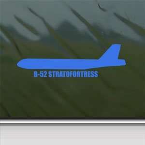  B 52 STRATOFORTRESS Blue Decal Military Soldier Car Blue 