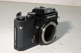 Nikon Nikkormat EL Camera body only black Rated B   