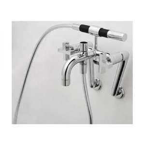  Rohl Architectural Exposed Modern Tub Filler, Metal Levers 