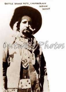 1874 1946 COWBOY RATTLESNAKE PETE BUFFALO BILL WILD WEST SHOW PHOTO 