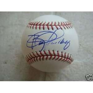 John Shelby Autographed Baseball   Rare Official Ml W coa 