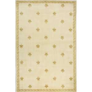   Collection HA 19 Ivory Hand Tufted Area Rug 7.90.