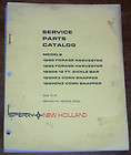 NEW HOLLAND 1890 1895 1890S 1890E3 FORAGE PARTS MANUAL