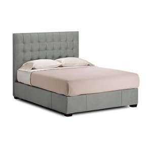   Home Fairfax Tall Bed, King, Tuscan Leather, Dove