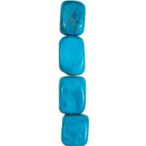  Howlite Turquoise Nugget Beads Pack of 10 Arts, Crafts 