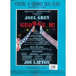  Sheet Music Youre A Grand Old Flag George M. Cohen 216 