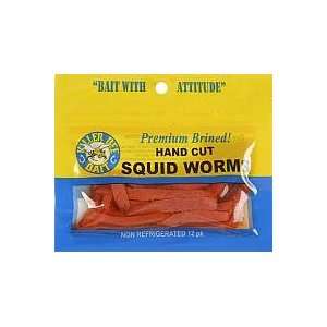  SQUID WORMS RED 6PK