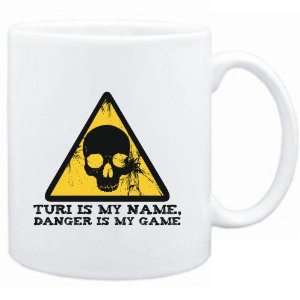 Mug White  Turi is my name, danger is my game  Male Names  