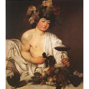   24x36 Inch, painting name Bacchus, By Caravaggio 