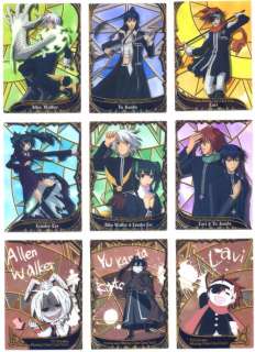 Anime D. Gray Man shining clear 36 trading cards vol. 2  
