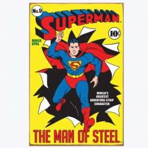  Superman Sign Comic Book Cover Metal