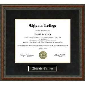  Chipola College Diploma Frame