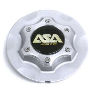  Asa By Bbs Silver Wheel Style Rs2 Center Cap #8b622 
