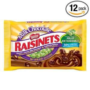 Nestle Raisinets Economy Bag, 7.0 Ounce Bags (Pack of 12)  