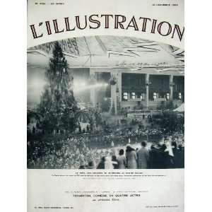   1934 French Christmas Tree Children Party Grand Palais
