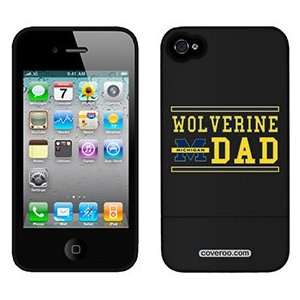  Univ of Michigan Wolverine Dad on AT&T iPhone 4 Case by 