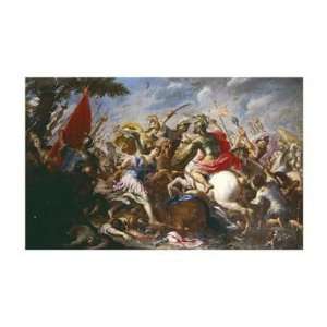  Antonio Tempesta   The Battle Of The s Giclee Canvas 