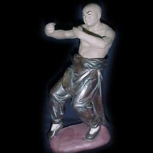  Large Shaolin Defensive Fighter Statue 