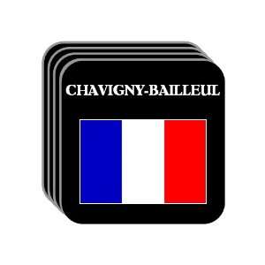  France   CHAVIGNY BAILLEUL Set of 4 Mini Mousepad 