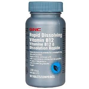  GNC Rapid Dissolving Vitamin B12