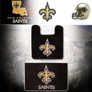  NFL New Orleans Saints Logo Bathroom Soft Floor Carpet 