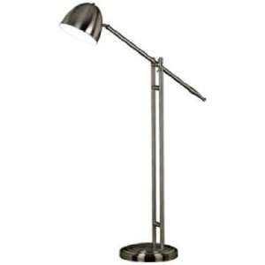    Elliot Balance Arm Brushed Nickel Floor Lamp