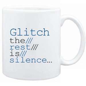   Mug White  Glitch the rest is silence  Music