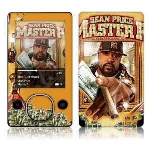   Zune  80GB  Sean Price  Master P Skin  Players & Accessories